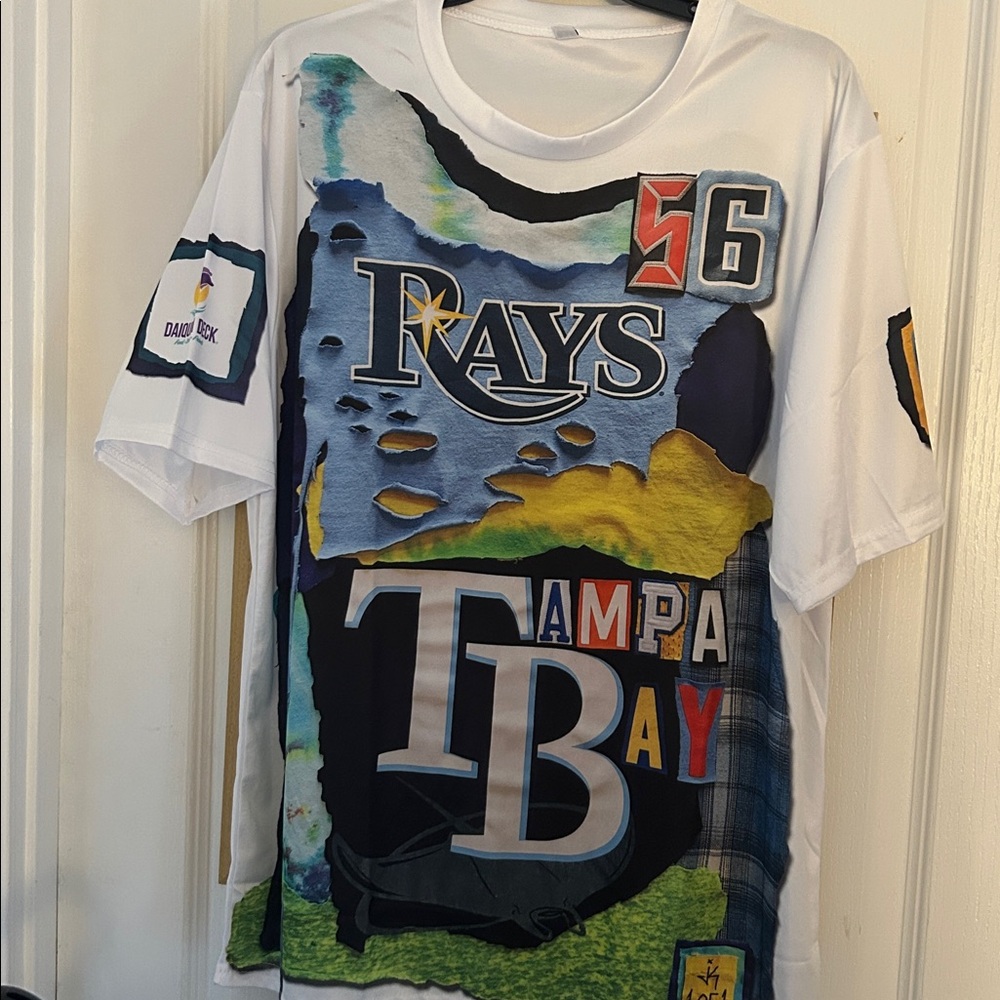 🔥 Tampa  Bay Rays Graphic T-Shirt